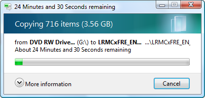Copying Windows Vista DVDs