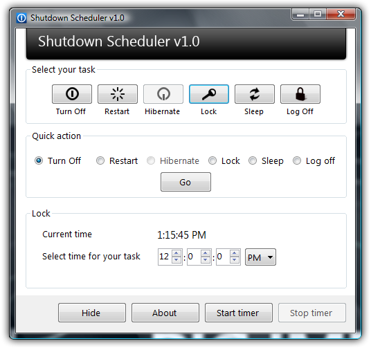 shutdown scheduler shutdown scheduler