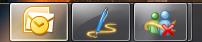 Windows Live Messenger on Taskbar