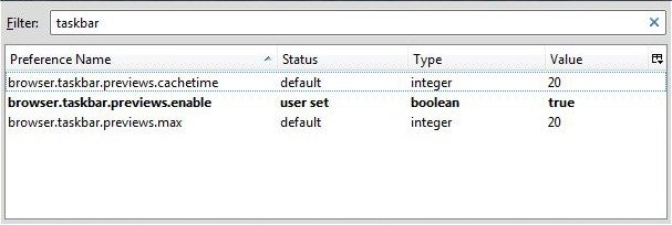 Firefox - Config