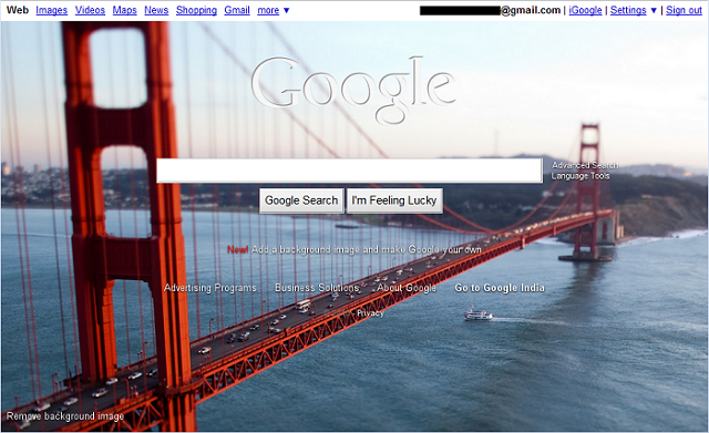 SetbackgrounimagetoGooglesearch