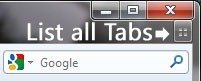 List All Tabs ListAllTabs
