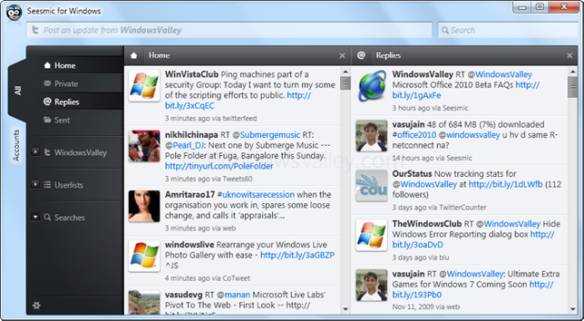 Seesmic for Windows Seesmic for Windows