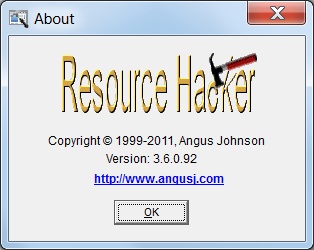 Resource Hacker v3.6 Available with 64-bit and PNG file support