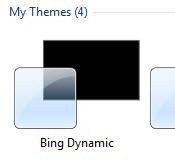 Bing Dynamic goes black