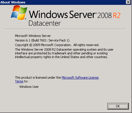 Windows Server 2008 R2 Service Pack 1
