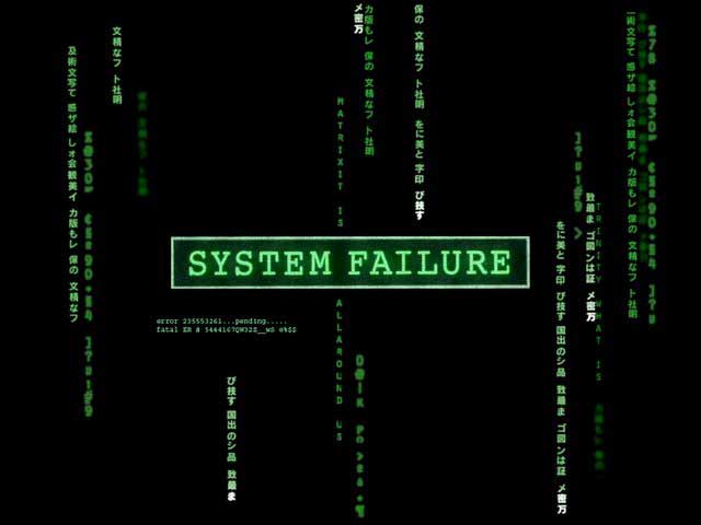 System Failure System Failure